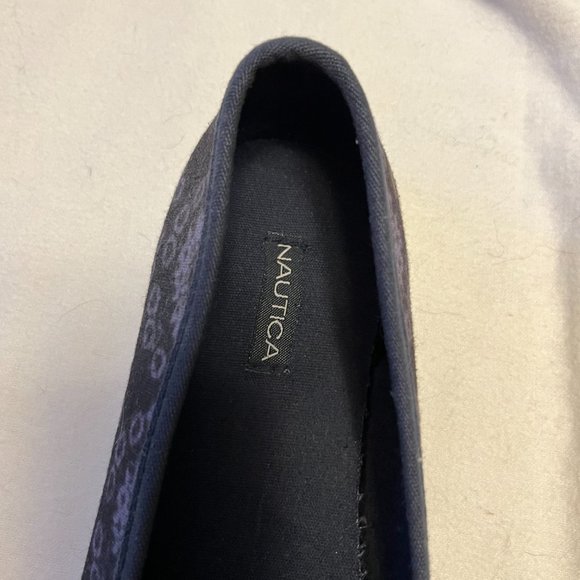 Nautica Dark/Light Gray Canvas Shoes Size 7 - Picture 10 of 10